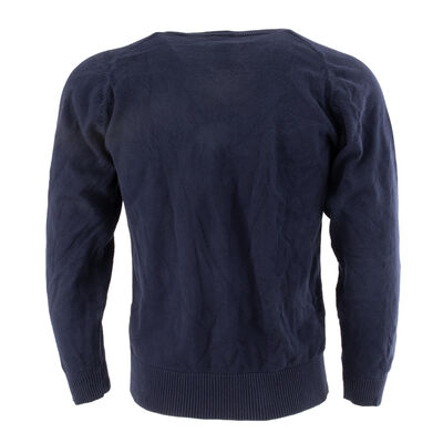 British Navy Blue V-Neck Sweater Assorted - X-Small, , large
